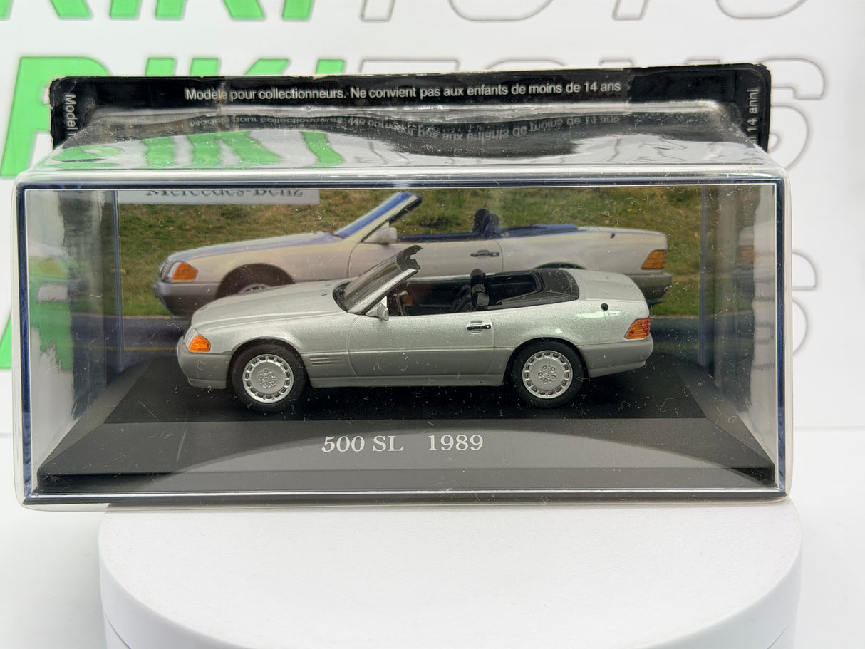 Mercedes Benz 500 SL Atlas 1/43 Argento 1989