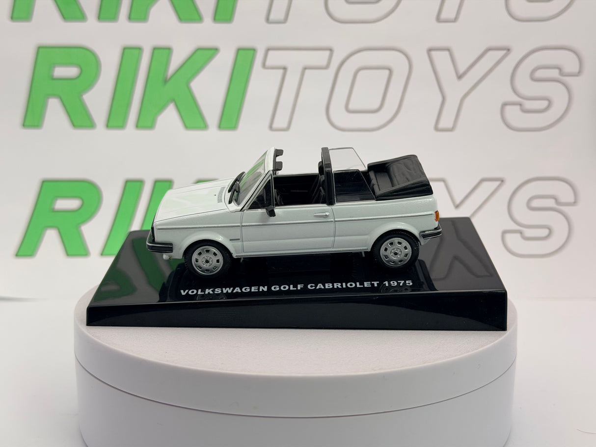 Volkswagen  Golf 1 Cabrio Edicola 1/43 Bianco 1978