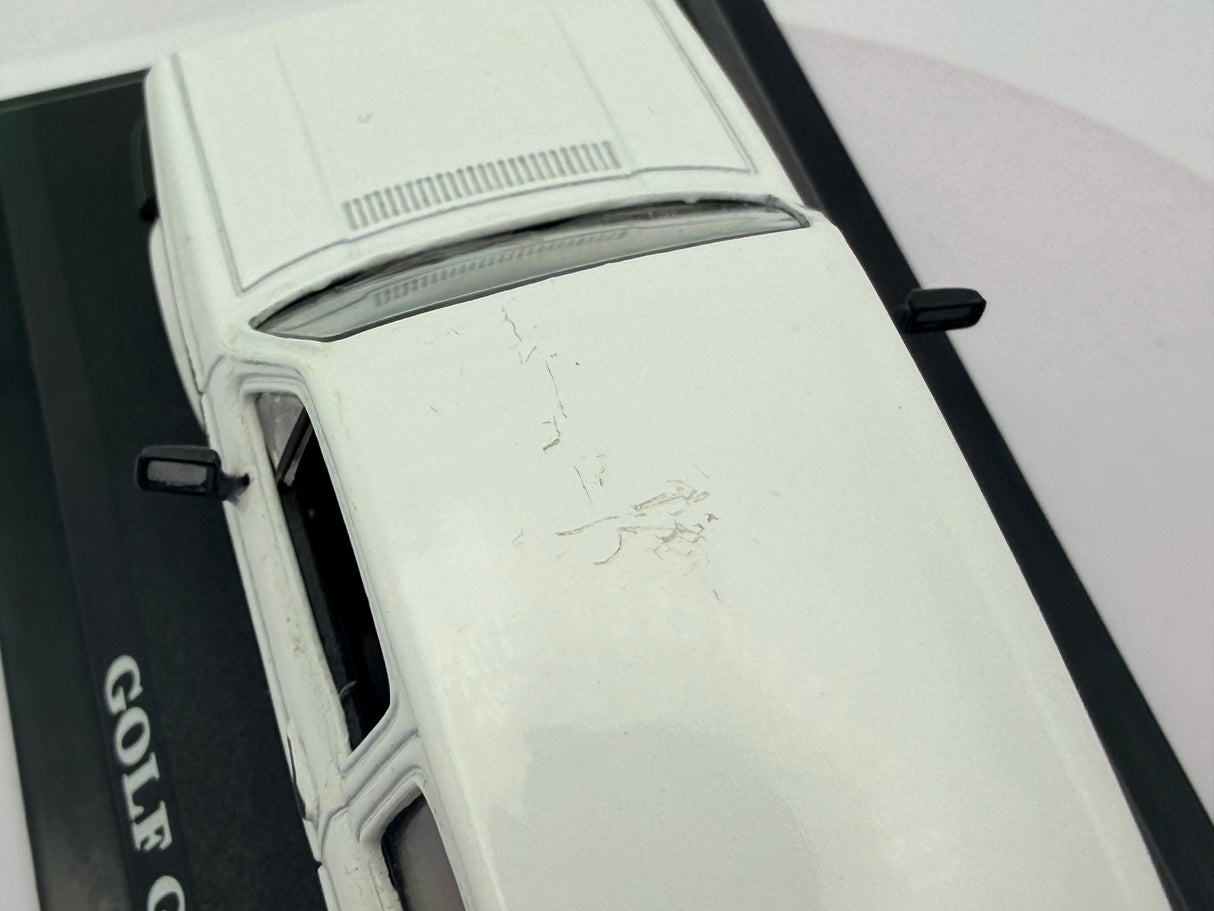 Volkswagen Golf 1 GTI Edicola 1/43 Bianco 1976