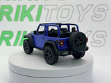 Jeep Wrangler Kinsmart 1/34 Blu metallizzato 2018
