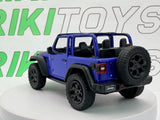 Jeep Wrangler Kinsmart 1/34 Blu metallizzato 2018