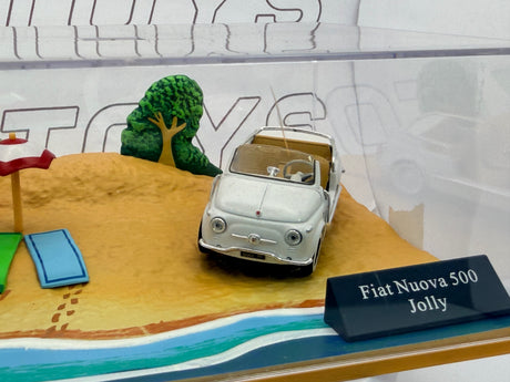 Fiat 500 Jolly Ghia Universal Hobbies 1/43 Bianco 1958