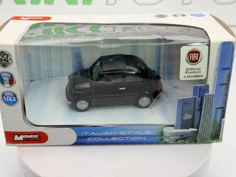 Fiat 500 R Mondo Motors 1/43 Nero 1973