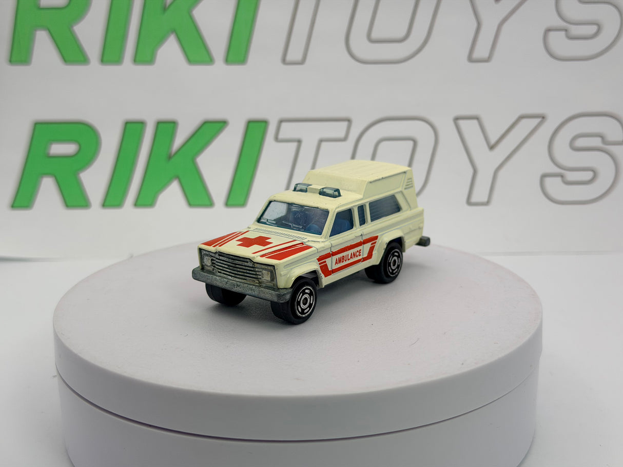 Ambulance Majorette 1/64 Bianco