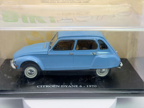 Citroen Dyane Edicola 1/24 Azzurro 1970