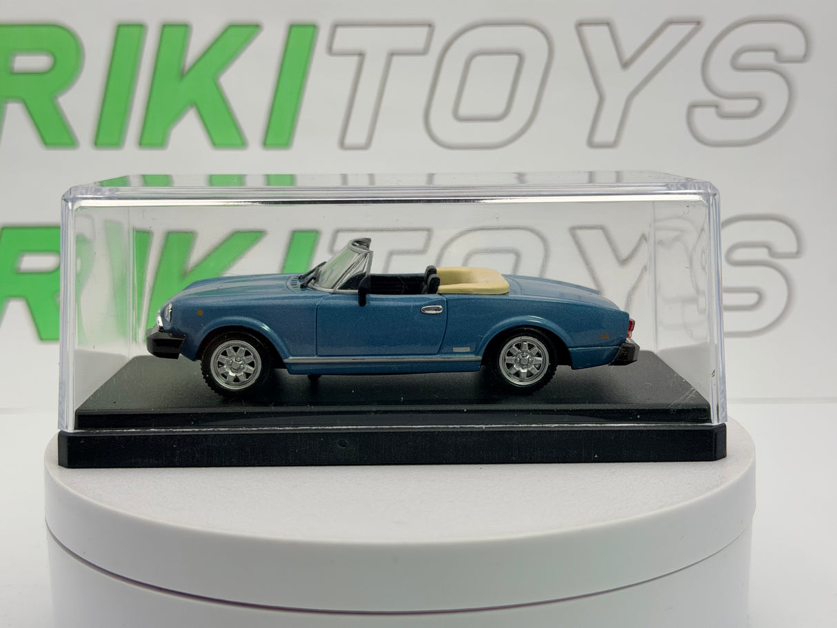 Fiat 124 Spider America Norev 1/43 Azzurro metallizzato 1981