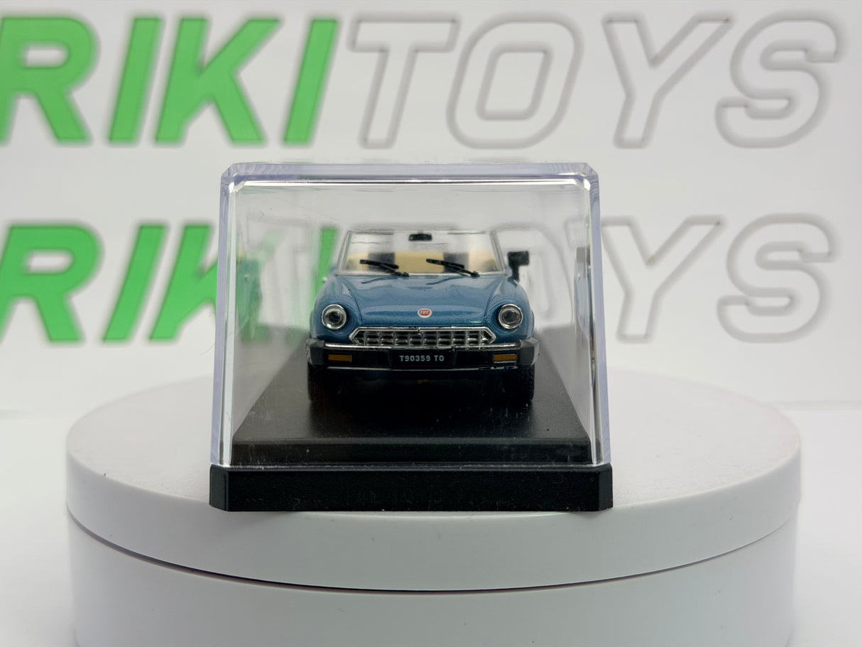 Fiat 124 Spider America Norev 1/43 Azzurro metallizzato 1981