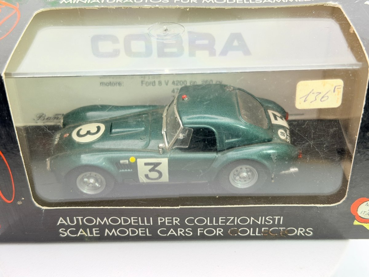 AC Cobra Bang 1/43 Verde 1963 - RikiToys - Bang