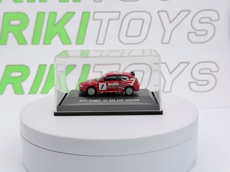Alfa Romeo 147 GTA Cup Schuco 1/87 Rosso - RikiToys - Schuco