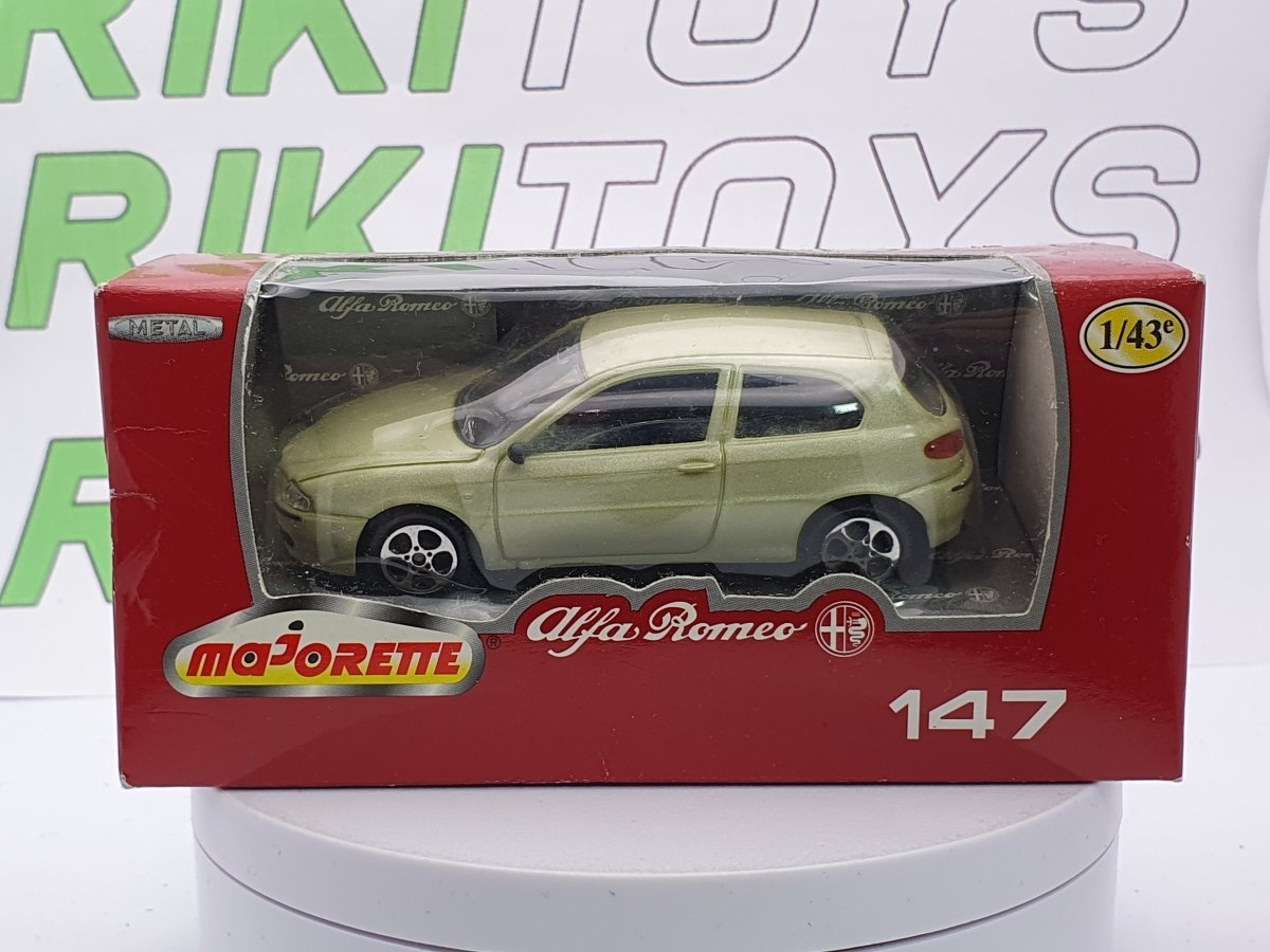 Alfa Romeo 147 Majorette 1/43 Verde chiaro 1998 - RikiToys - Majorette
