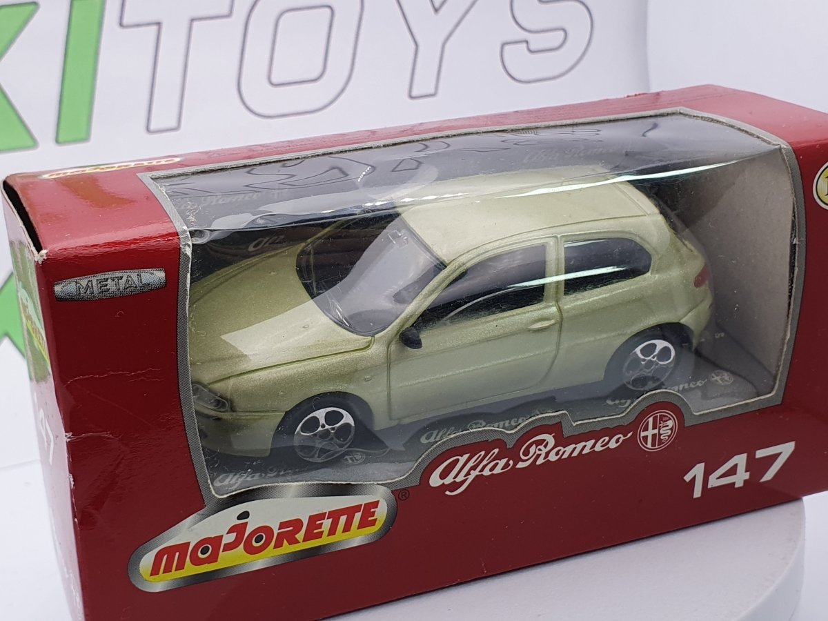 Alfa Romeo 147 Majorette 1/43 Verde chiaro 1998 - RikiToys - Majorette