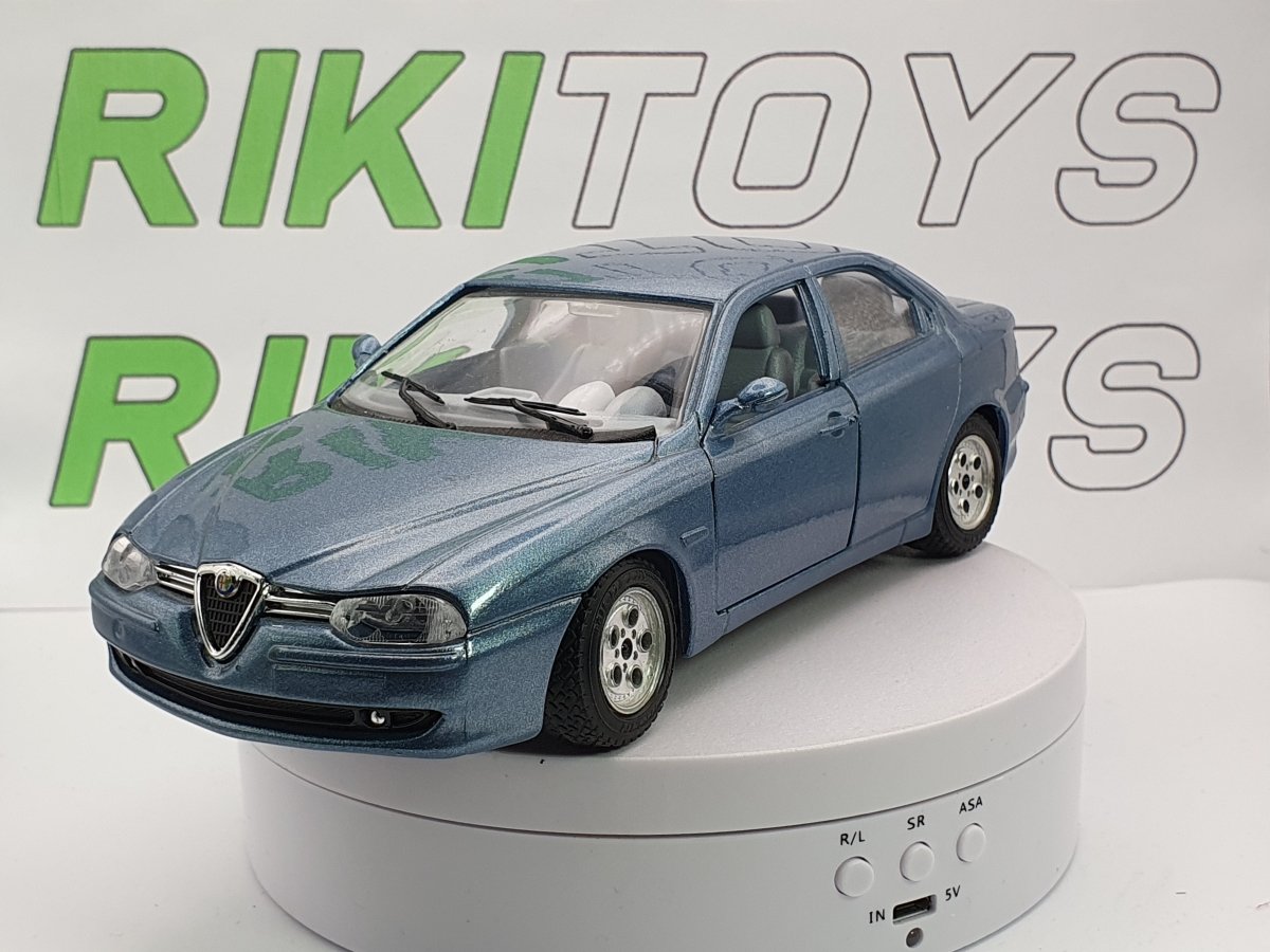Alfa Romeo 156 Burago 1/24 Azzurro - RikiToys - Burago#