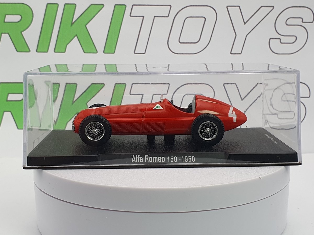 Alfa Romeo 158 F1 Edicola 1/43 Rosso - RikiToys - Edicola#