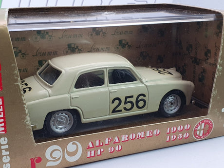 Alfa Romeo 1900 Berlina Brumm 1/43 Avorio 1950 - RikiToys - Brumm