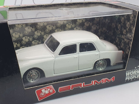 Alfa Romeo 1900 Berlina Brumm 1/43 Bianco 1950 - RikiToys - Brumm