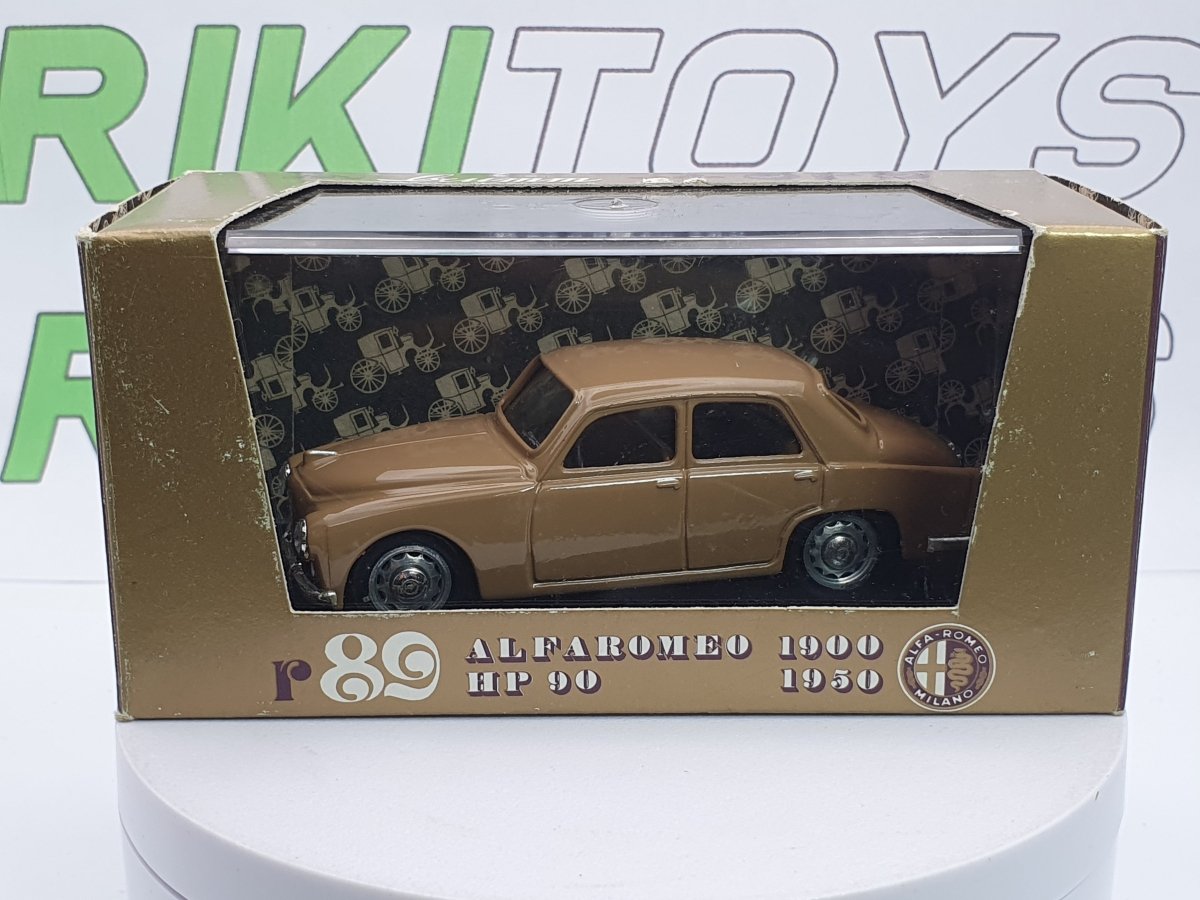 Alfa Romeo 1900 Berlina Brumm 1/43 Marrone 1950 - RikiToys - Brumm