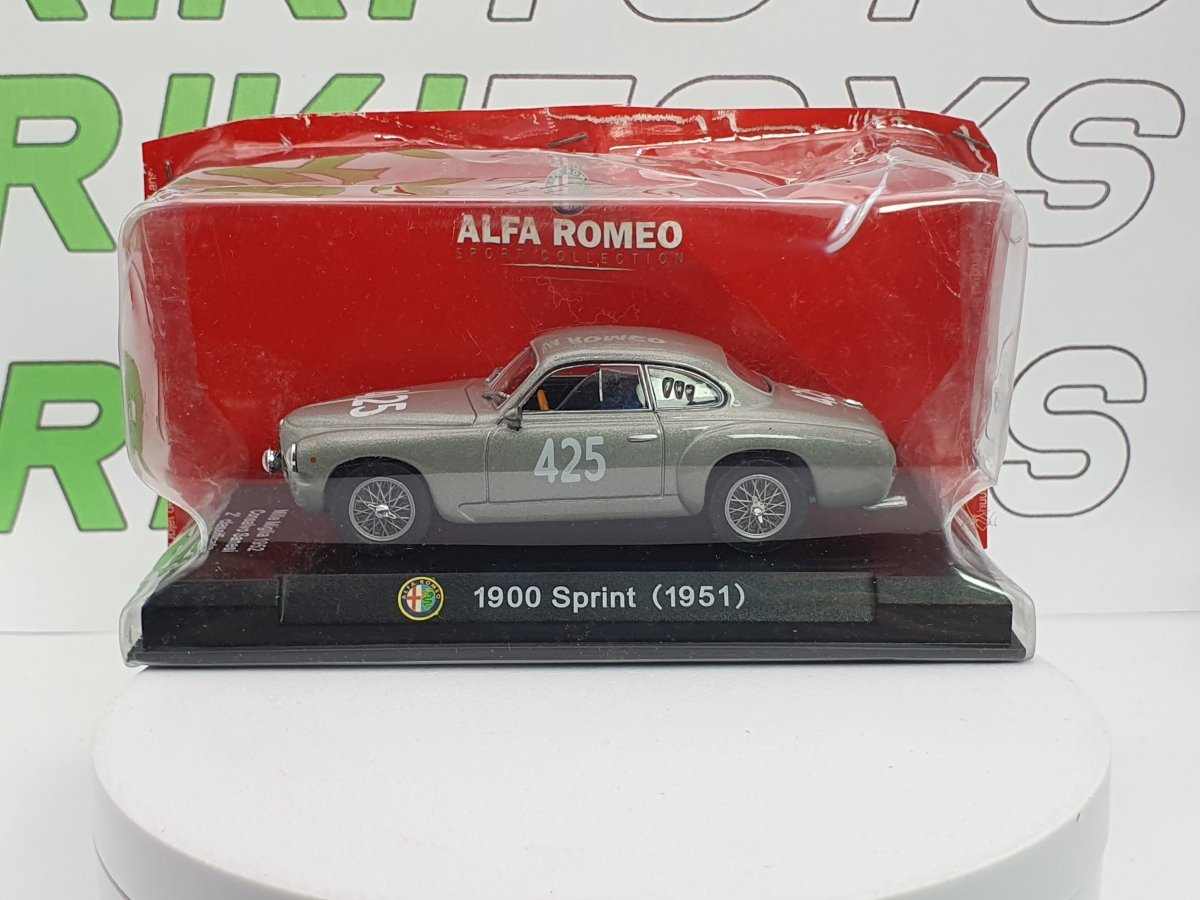 Alfa Romeo 1900 Sprint MetroMo 1/43 Argento 1951 - RikiToys - MetroMo