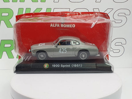 Alfa Romeo 1900 Sprint MetroMo 1/43 Argento 1951 - RikiToys - MetroMo