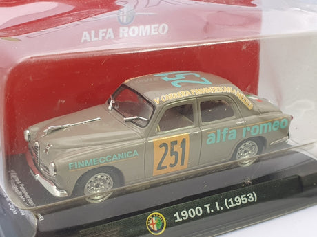 Alfa Romeo 1900 TI MetroMo 1/43 Grigio 1953 - RikiToys - MetroMo