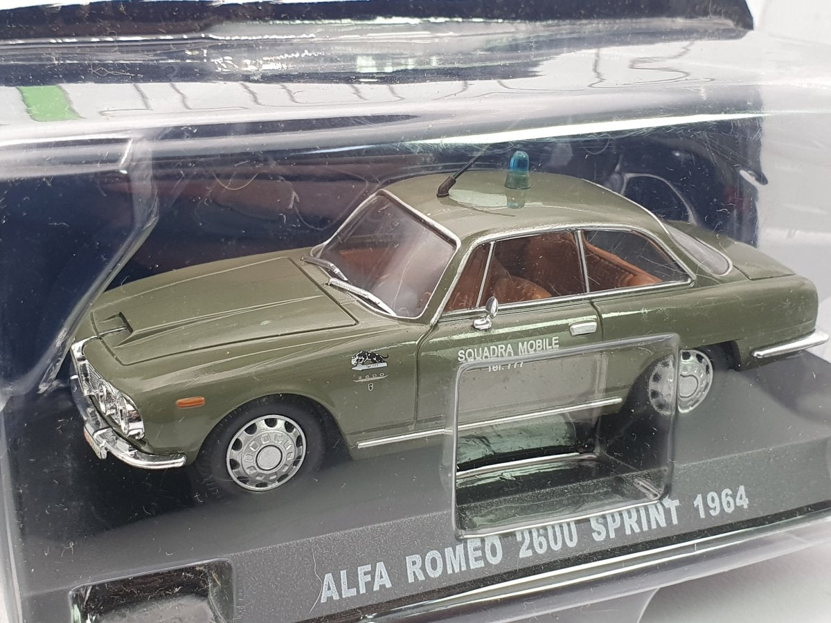 Alfa Romeo 2600 Sprint Edicola 1/43 Verde 1964 - RikiToys - Edicola