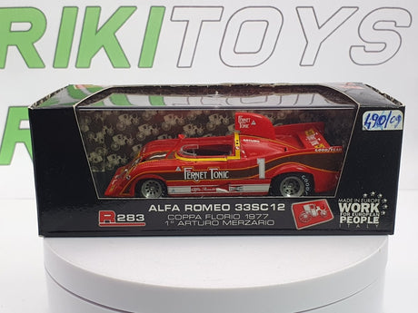 Alfa Romeo 33 SC 12 Brumm 1/43 Rosso 1977 - RikiToys - Brumm