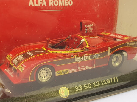 Alfa Romeo 33 SC 12 MetroMo 1/43 Rosso 1977 - RikiToys - MetroMo