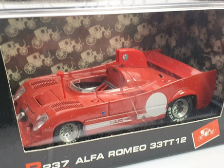 Alfa Romeo 33 TT 12 Brumm 1/43 Rosso 1974 - RikiToys - Brumm