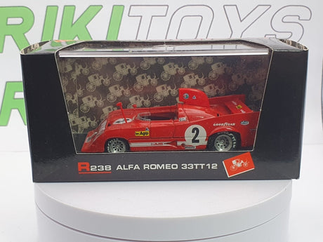Alfa Romeo 33 TT 12 Brumm 1/43 Rosso 1975 - RikiToys - Brumm