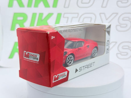 Alfa Romeo 4C Coupè Mondo Motors 1/43 Rosso - RikiToys - Mondo Motors