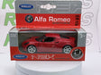 Alfa Romeo 4C Coupé Welly 1/38 Rosso - RikiToys - Welly