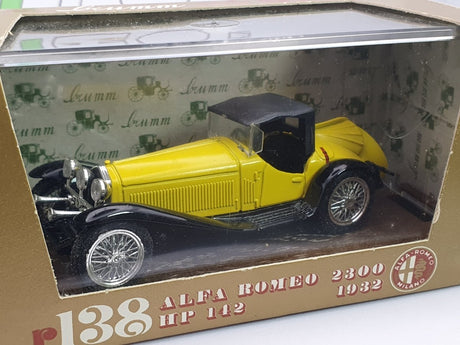 Alfa Romeo 6C 2300 Brumm 1/43 Giallo 1932 - RikiToys - Brumm