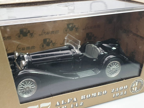 Alfa Romeo 6C 2300 Brumm 1/43 Nero 1932 - RikiToys - Brumm
