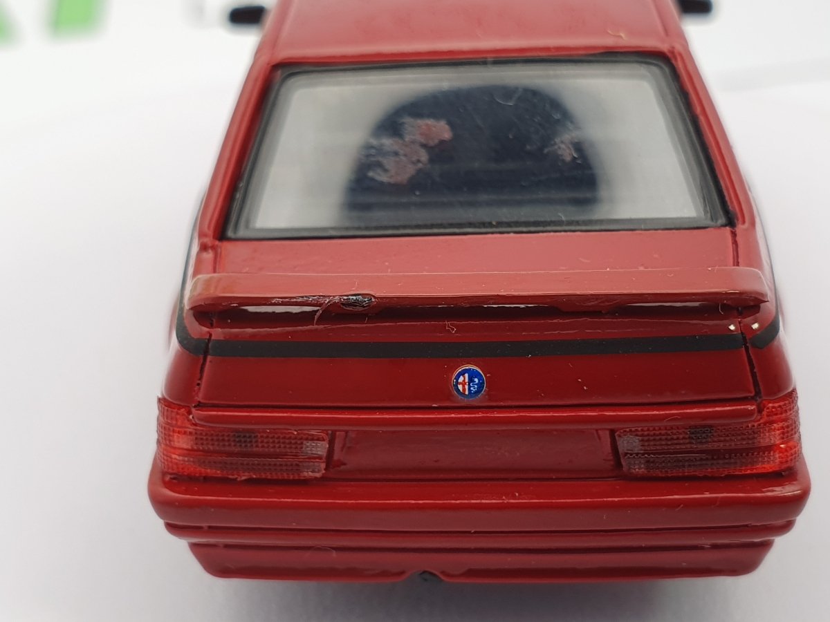 Alfa Romeo 75 Twin Spark Norev 1/43 Rosso 1988 - RikiToys - Norev