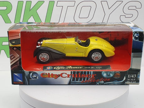 Alfa Romeo 8C 2900 New Ray 1/43 Giallo 1938 - RikiToys - New Ray