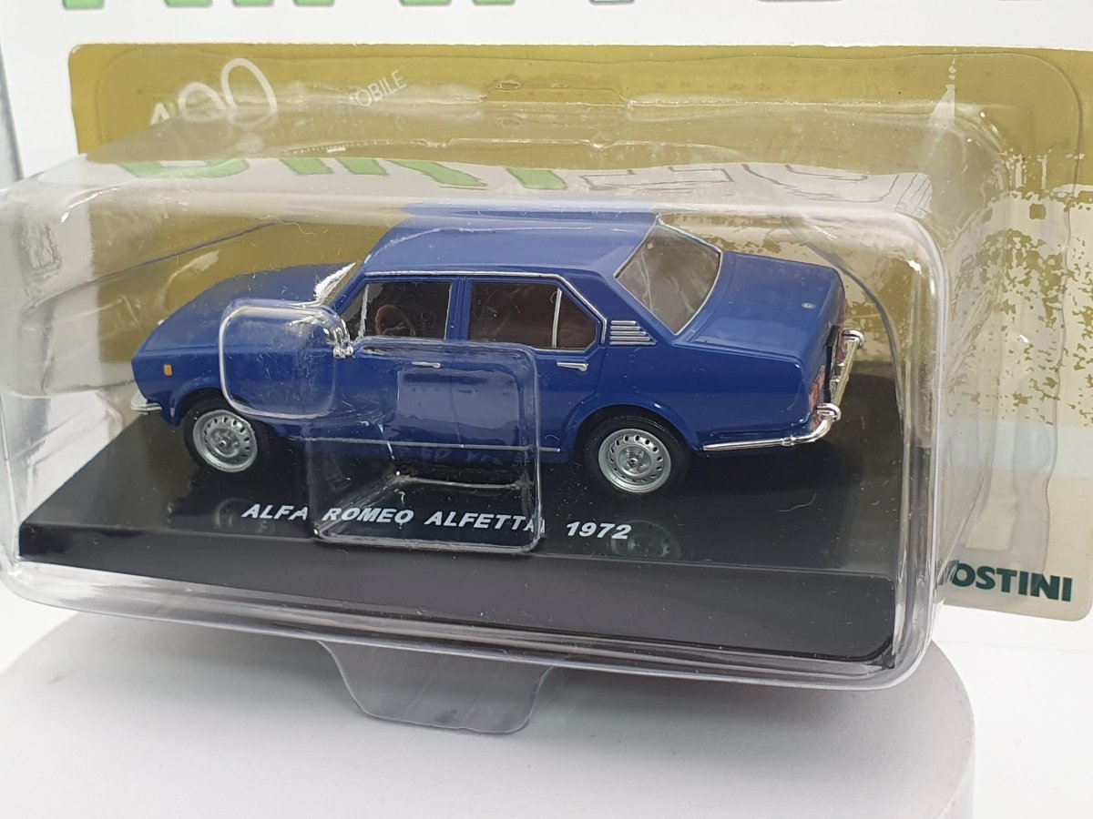 Alfa Romeo Alfetta Edicola 1/43 Bluette 1972 - RikiToys - Edicola