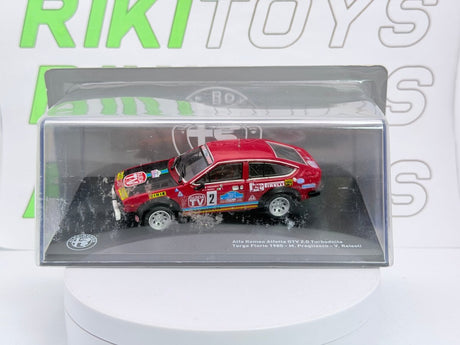 Alfa Romeo Alfetta GTV 2.0 Edicola 1/43 Rosso - RikiToys - Edicola