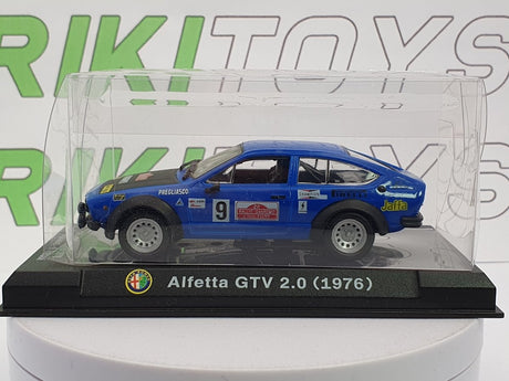 Alfa Romeo Alfetta GTV 2000 Metro Model 1/43 Blu 1976 - RikiToys - Metro Model