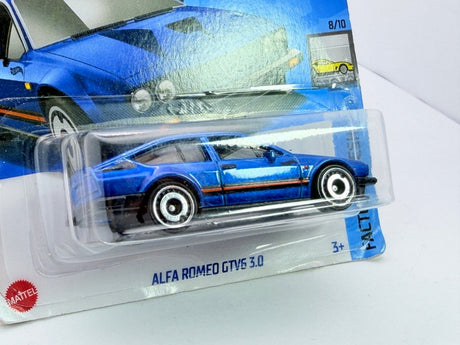 Alfa Romeo Alfetta GTV 6 3000 Hot Wheels 1/60 Blu metallizzato 1983 - RikiToys - Hot Wheels#