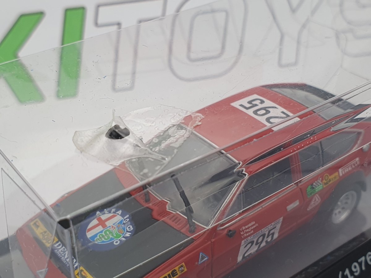 Alfa Romeo Alfetta GTV MetroModels 1/43 Rosso 1976 - RikiToys - MetroModels