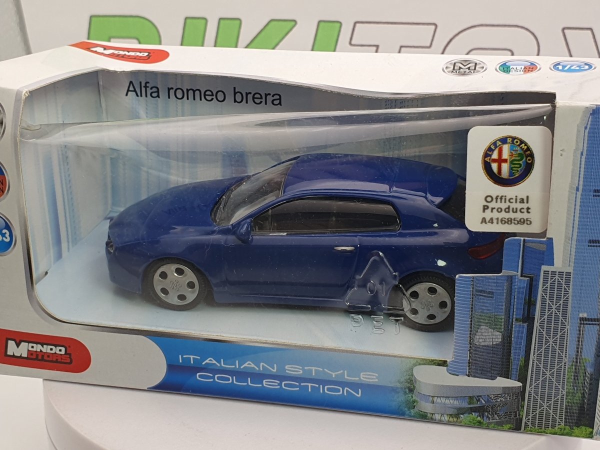 Alfa Romeo Brera MondoMotors 1/43 Blu 2006 - RikiToys - MondoMotors