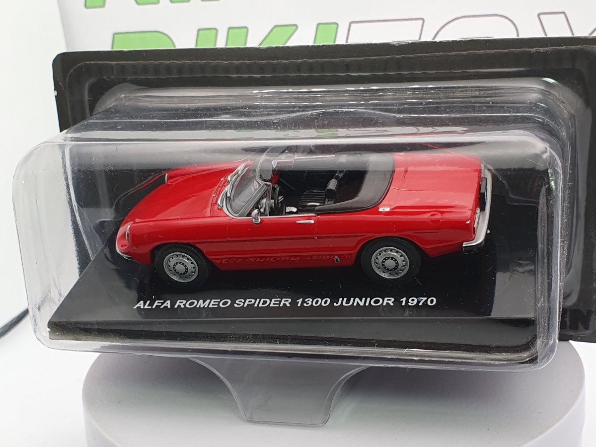Alfa Romeo Duetto 1300 Junior Edicola 1/43 Rosso 1970 - RikiToys - Edicola
