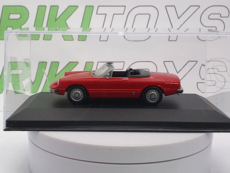 Alfa Romeo Duetto 1300 Junior Edicola 1/43 Rosso 1970 - RikiToys - Edicola