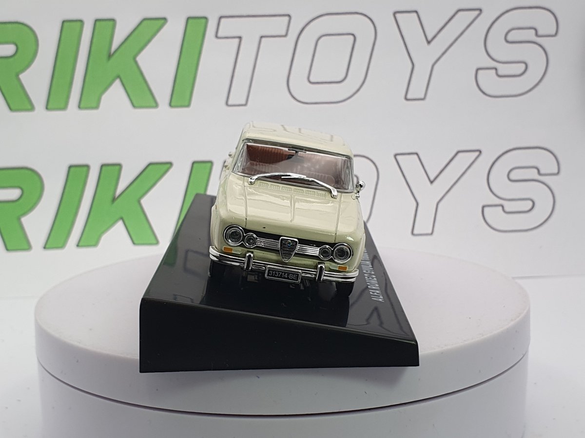Alfa Romeo Giulia 1600 Super Edicola 1/43 Avorio 1970 - RikiToys - Edicola