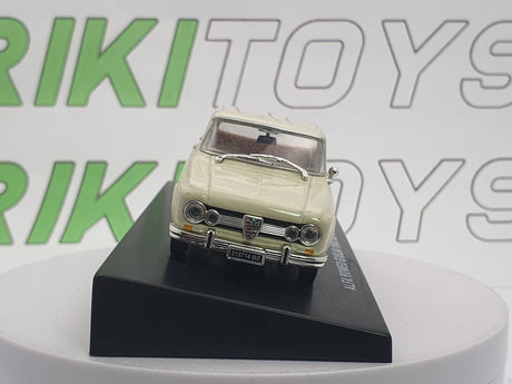 Alfa Romeo Giulia 1600 Super Edicola 1/43 Bianco 1970 - RikiToys - Edicola