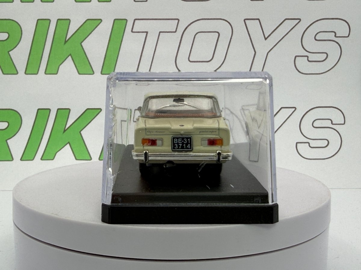 Alfa Romeo Giulia berlina 1.6 Super Edicola 1/43 Bianco scuro 1970 - RikiToys - Edicola