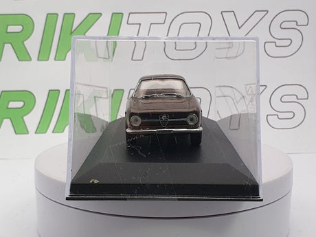 Alfa Romeo Giulia GT Junior Edicola 1/43 Marrone 1971 - RikiToys - Edicola