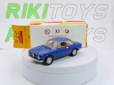 Alfa Romeo GIulia GT Junior Solido 1/43 Blu 1969 - RikiToys - Solido