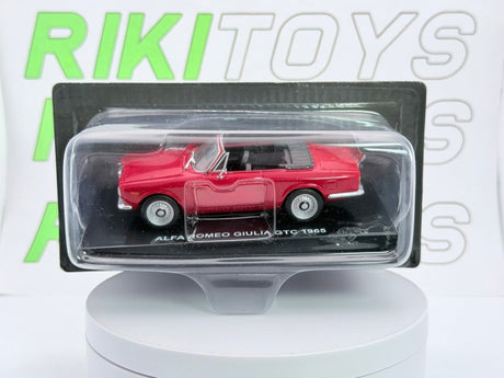 Alfa Romeo Giulia GTC Edicola 1/43 Rosso - RikiToys - Edicola#