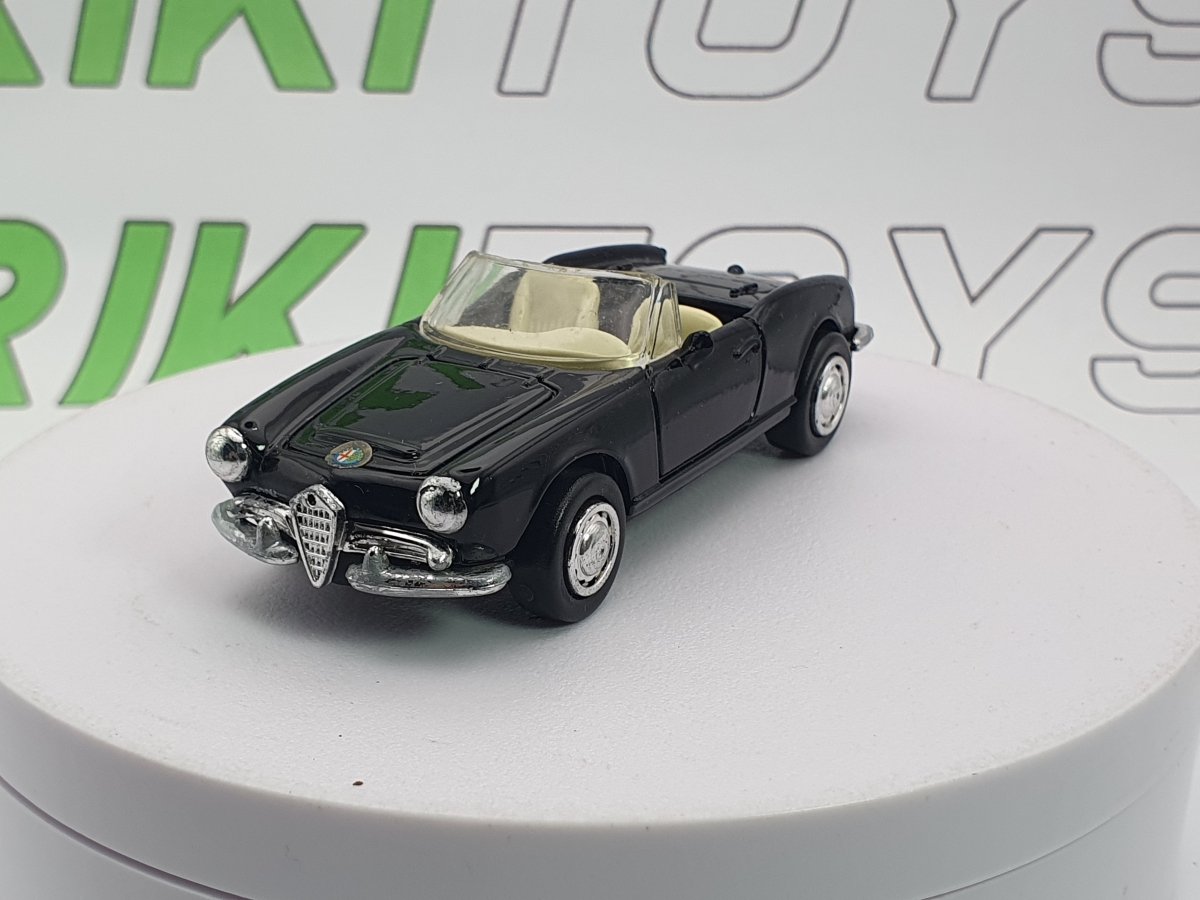 Alfa Romeo Giulia Spider New Ray 1/43 Nero 1964 - RikiToys - New Ray