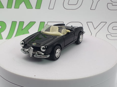 Alfa Romeo Giulia Spider New Ray 1/43 Nero 1964 - RikiToys - New Ray